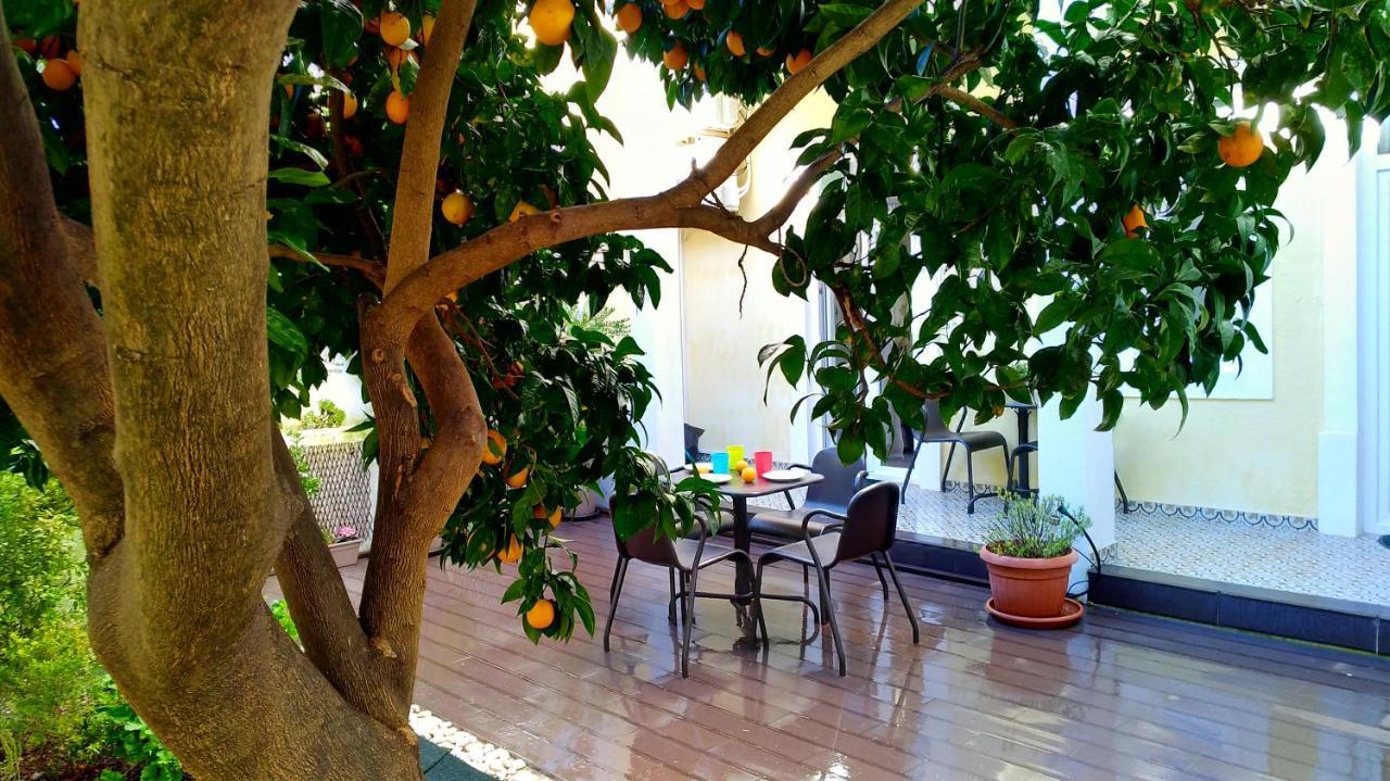 Sunny Orange Garden Apartment In Central Lisboa Exteriér fotografie